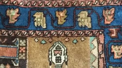 Hand made persian Hamadan Carpet