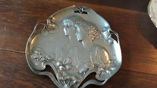 Art nouveau wmf  card tray