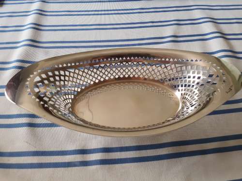 Solid Sterling silver basket