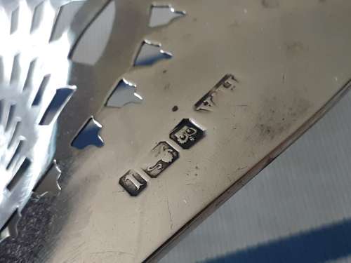Solid Sterling silver basket
