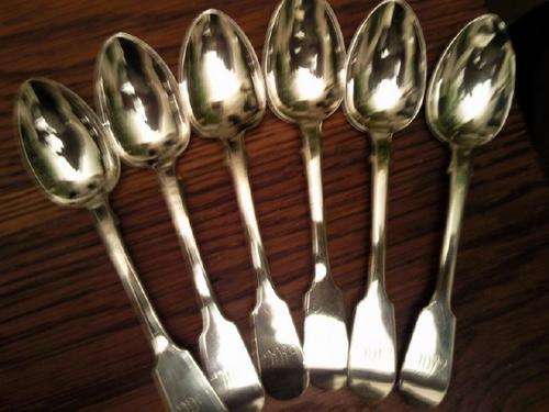 EDINBURG SOTTISH SILVER SPOONS 100 grams