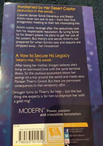 Awakened by Her Desert Captor / A Vow to Secure His Legacy - 2 in 1 Modern book (Mills and Boons)