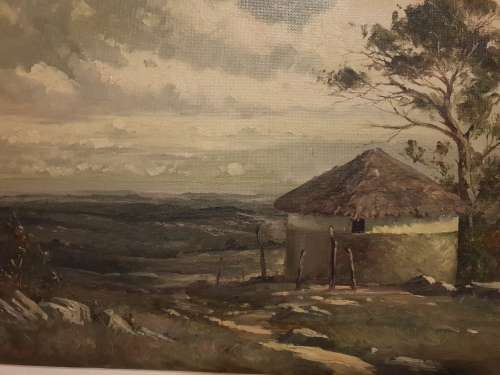 Chris Tugwell oil on board