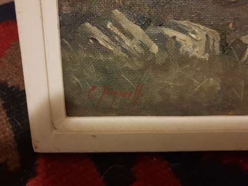 Chris Tugwell oil on board