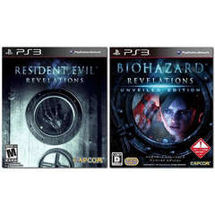 RESIDENT EVIL REVELATIONS UNVEILED EDITION. PS3 GAME.(NEW RELEASE)(AS GOOD AS NEW)