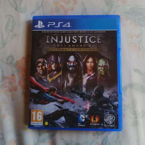 INJUSTICE - GODS AMONGST US PS4 GAME. GREAT OFFER!!!! (AS NEW)