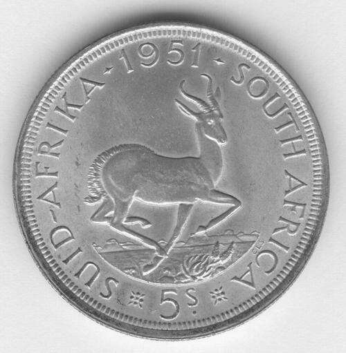 A SILVER BEAUTY *** ALMOST UNCIRCULATED 1951 CROWN *** SEE IMAGES.