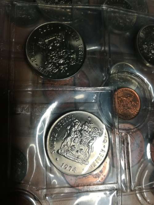 6 x LOTS OF PARTIAL UNCIRCULATED SA MINT SETS: 1971 to 1976. Bid per set!