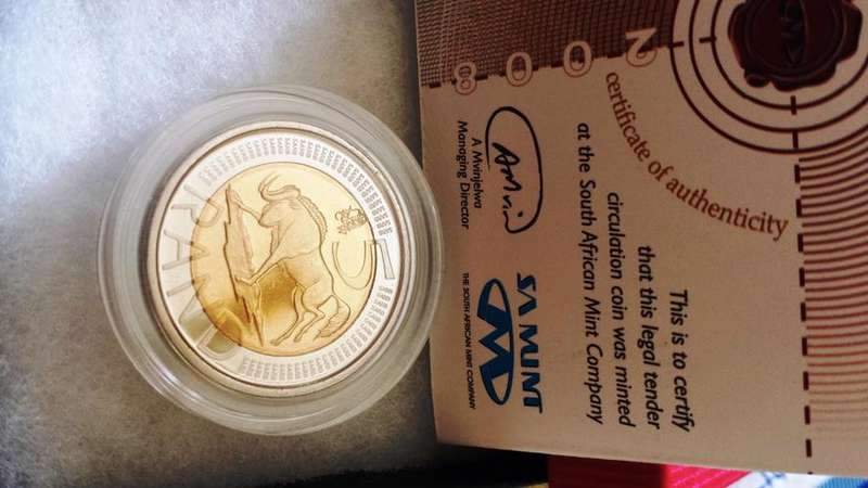 R1 START - CW- OOM PAUL  MINTMARK R5 - 2008. IN ORIGINAL SA MINT BOX.