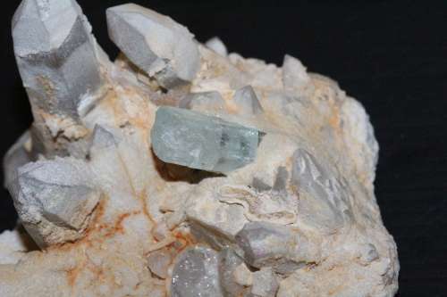 Quartz and Aquamarine