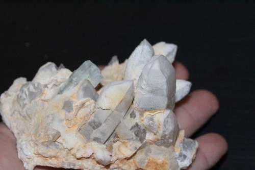 Quartz and Aquamarine
