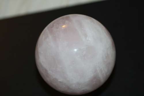 XL Rose Quartz Ball