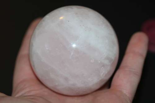XL Rose Quartz Ball