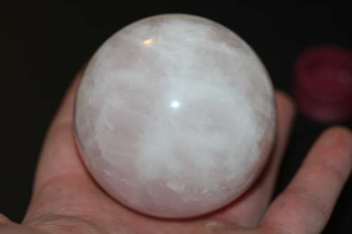 XL Rose Quartz Ball