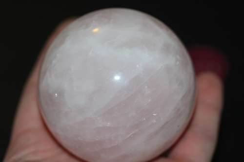 XL Rose Quartz Ball