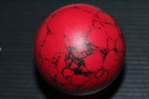 Red Turquoise Ball
