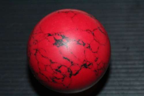 Red Turquoise Ball