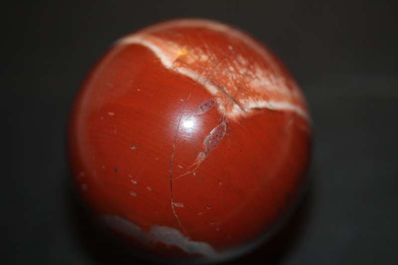 Rare Red Jasper Ball