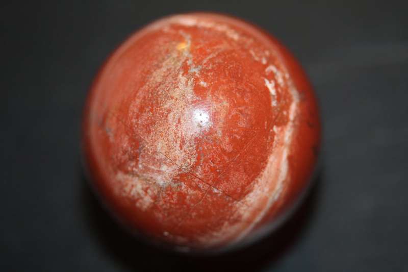Rare Red Jasper Ball