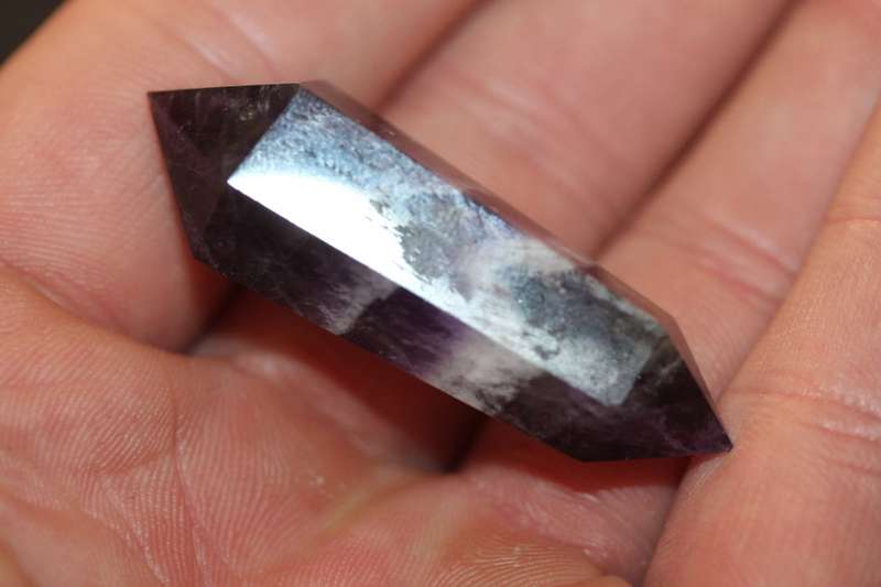 Polished Dream Amethyst Crystal