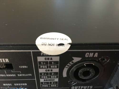 Hybrid Professional amplifier (B-1200)
