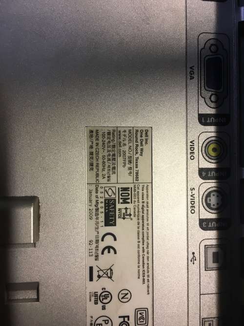 Dell Monitor 51cm / 20 inch (Model 2007FPb)