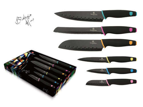 Berlinger Haus 6 pcs Stainless Steel with Diamond Coating knife set