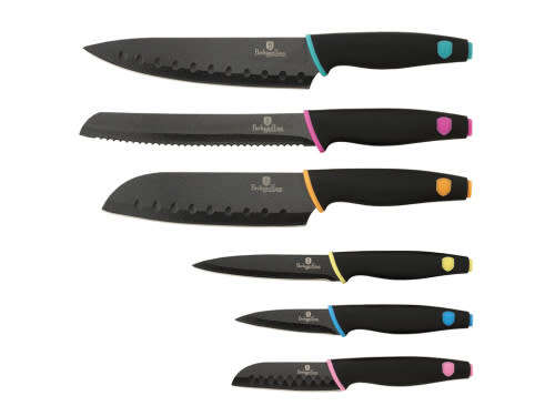 Berlinger Haus 6 pcs Stainless Steel with Diamond Coating knife set