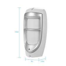 Wired PIR Motion Sensor  Passive Infrared Detector Dual PIR Detector Outdoor Weather Proof for