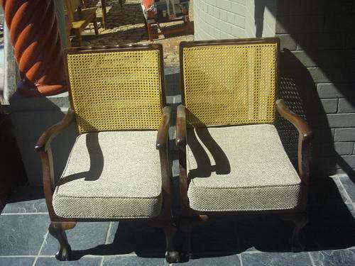 PAIR ARM CHAIRS