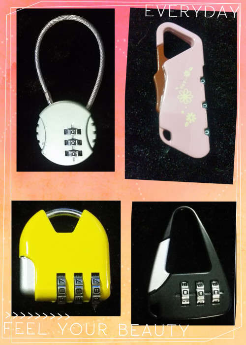password safty security lock 4 sets