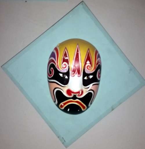 Hand Draw Chinese Peking Opera Mask 01