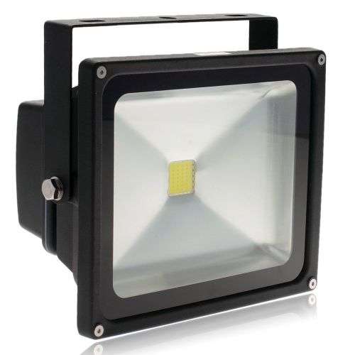 50W LED Flood Light - Black 2.8k