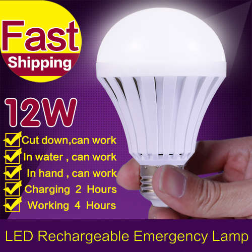 Rechargeable LED E27/B22 Bulb Light