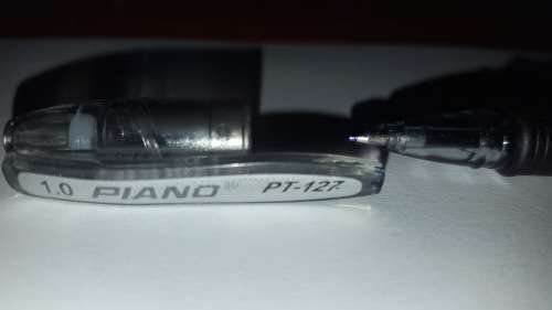 PIANO BLUE INK SOFT BALL PEN BID FOR 12 PENS
