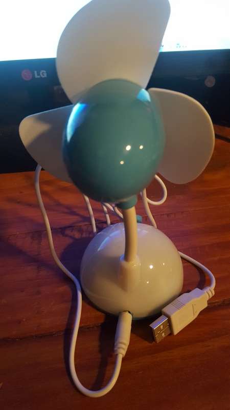Usb adjustable fan