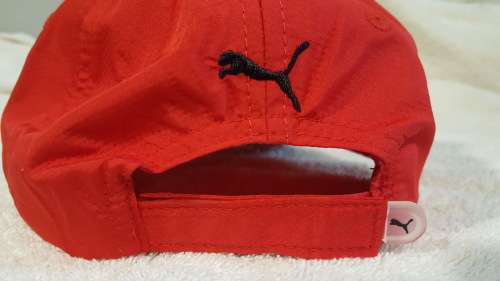 Puma one size major leagur baseball cap--red