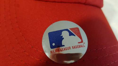 Puma one size major leagur baseball cap--red