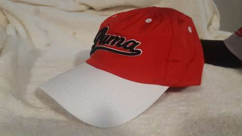 Puma one size major leagur baseball cap--red