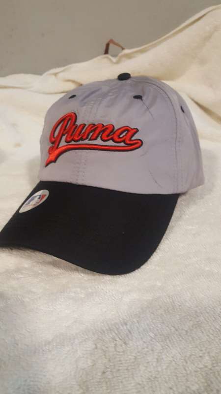 Puma one size major leagur baseball cap--grey