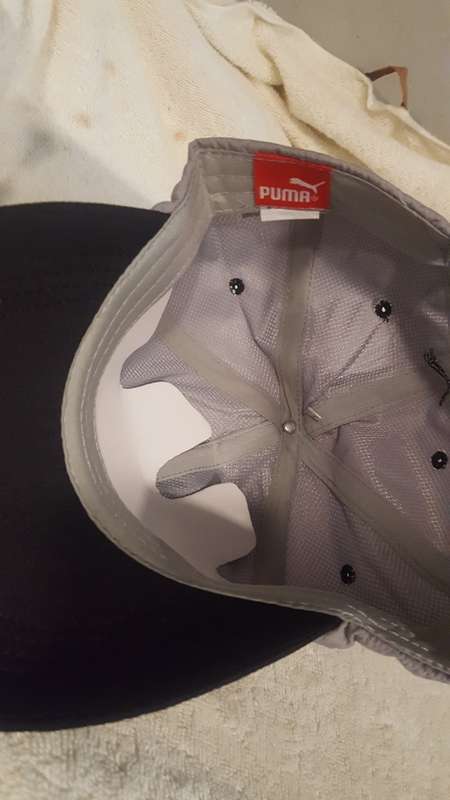Puma one size major leagur baseball cap--grey