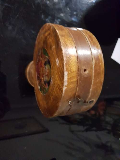 oriental 3 tier foldable wooden stand
