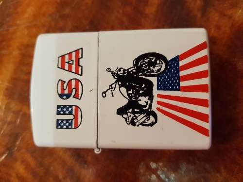 Zippo type lighter with Logos x5