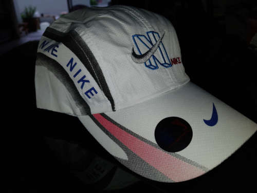 Nike caps--white
