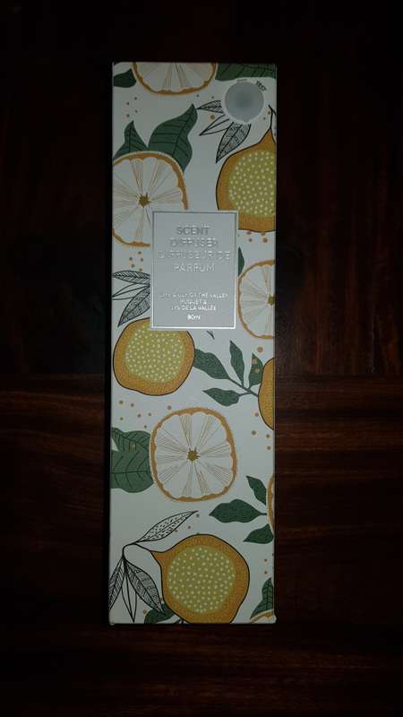 miniso scent diffuser lime & lily of the valley