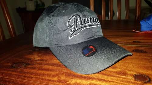 puma major leagir baseball cap --black