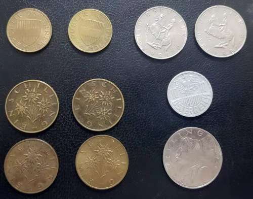 Austra coins ----10 coins for 1 bidding