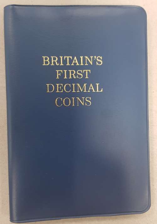 first decimals coins set 1971
