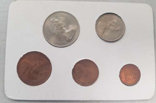 first decimals coins set 1971