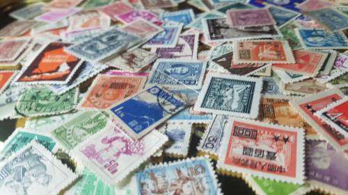 1910-1960 Chinese early issued stamps unchecked 100pcs more or less
